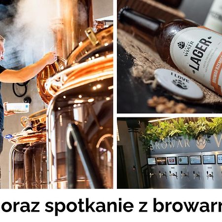 Hotel Browar Wiatr Uniejów Exterior foto